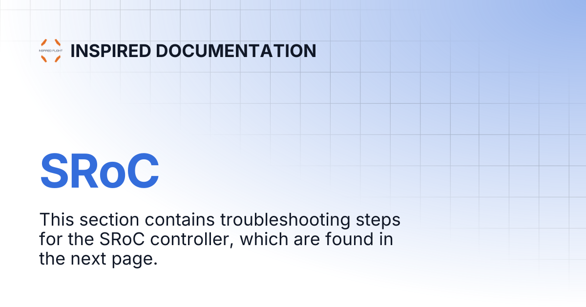 SRoC | INSPIRED DOCUMENTATION
