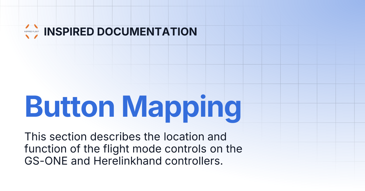 Button Mapping | INSPIRED DOCUMENTATION